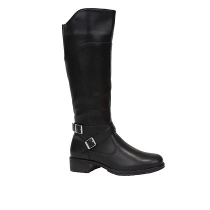 Imagem de Bota Feminina Montaria Cano Alto Mooncity Elástico Moda 72109