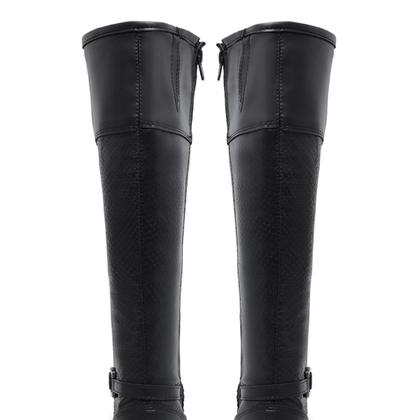 Imagem de Bota Feminina Montaria de Cano Longo com Ziper Moda Inverno Schiareli - Ref. 11070