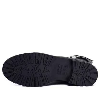 Imagem de Bota Feminina Mooncity Fivela Preto