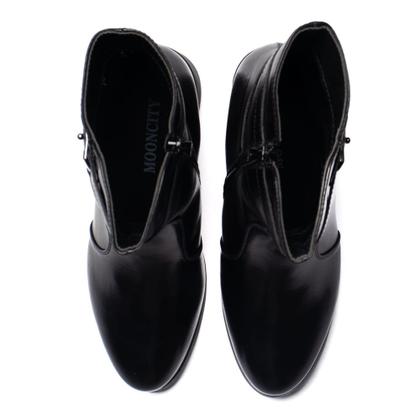 Imagem de Bota Feminina Mooncity Napa Matelassê Preto