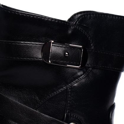 Imagem de Bota Feminina Mooncity Napa Matelassê Preto