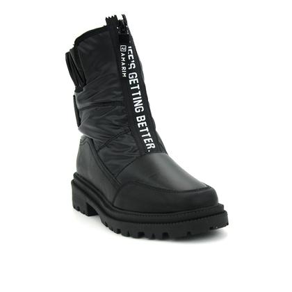 Imagem de Bota Feminina Ramarim 2561134 Cano Medio Sem Cadarço Moda
