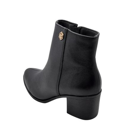 Imagem de Bota Feminino Via Marte Cano Baixo REF: 066-010-01 COURO ATENAS