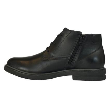Imagem de Bota Ferracini Firenze Masculino Preto de couro cano curto