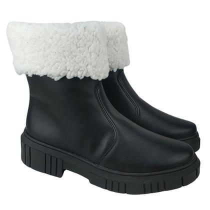 Imagem de Bota Forrada com Lã Feminina Pilar Tratorada Firezzi