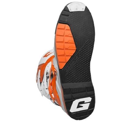 Imagem de Bota Gaerne Cross Sg 22 - Laranja/Branco/Cinza