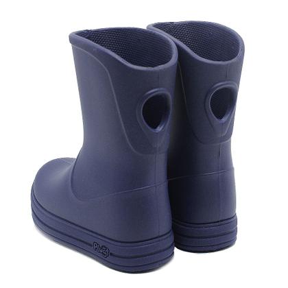 Imagem de Bota Galocha Básica Menino Linha Sustentável Marinho Conforto e Estilo