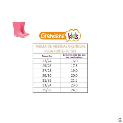 Imagem de Bota Galocha Borracha Infantil Chuva Grendene Kids Jetsky