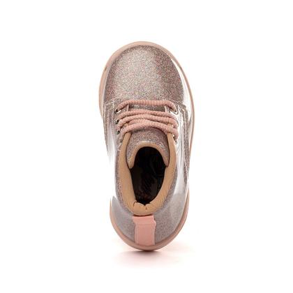 Imagem de Bota Infantil Feminina Coturno Gliter Funfy 2000G