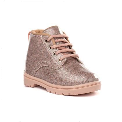 Imagem de Bota Infantil Feminina Coturno Gliter Funfy 2000G