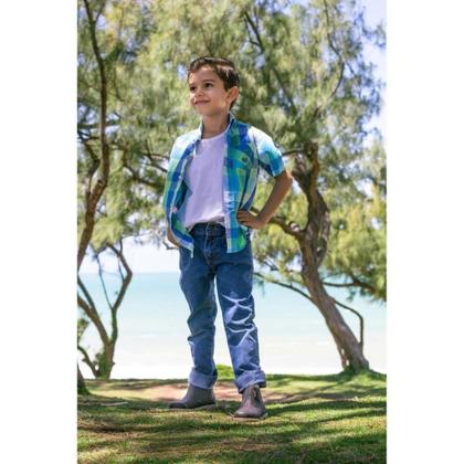 Imagem de Bota Infantil Masculina Coturno Confortável, Estilosa e Antiderrapante