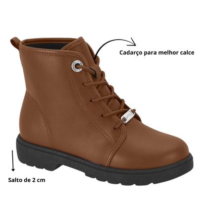 Imagem de Bota Infantil Menina Coturno Tratorada Molekinha 2164134