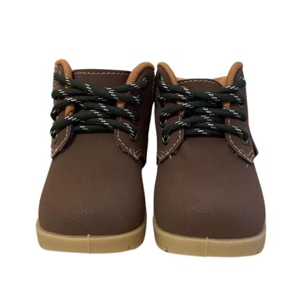 Imagem de Bota Infantil Menino Cano Curto Com Cadarço Inverno Pimpolho