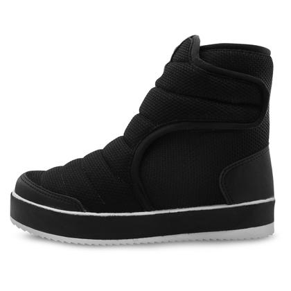 Imagem de Bota Infantil Poliéster Mz Shoes Menina Preto