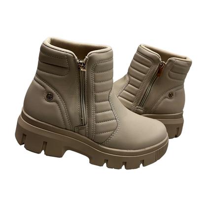 Imagem de Bota Kolosh C3362 Salto Flatform Tratorado Sem Cadarço Leve Feminino