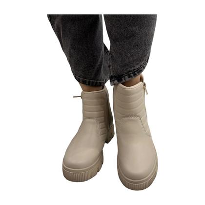 Imagem de Bota Kolosh C3362 Salto Flatform Tratorado Sem Cadarço Leve Feminino