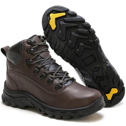 Imagem de Bota Masculina Adventure Cano Curto Trilas Conforto Macia