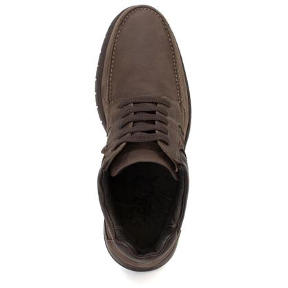 Imagem de Bota Masculina Anatomic Gel Couro com Cadarço Elástico