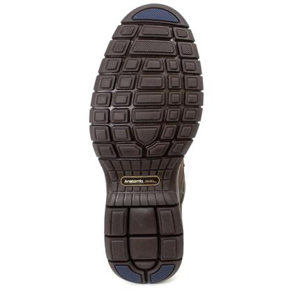 Imagem de Bota Masculina Anatomic Gel Couro com Cadarço Elástico