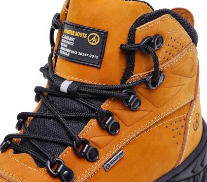 Imagem de Bota Masculina Com C.A 48.067 Master Boots Couro Laranja