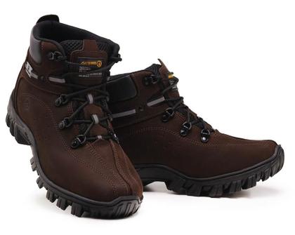 Imagem de Bota Masculina Com C.A 48.067 Master Boots Couro Marrom