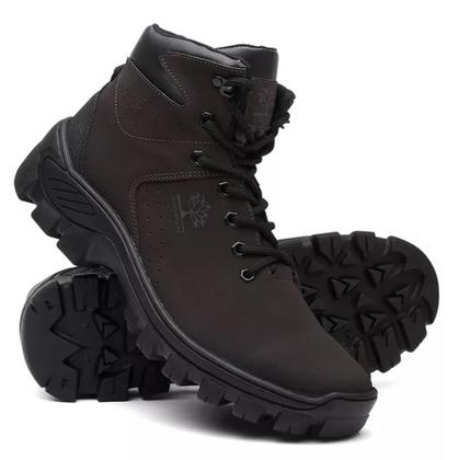 Imagem de Bota Masculina Coturno Adventure Cano Médio Tratorado