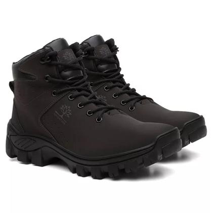 Imagem de Bota Masculina Coturno Adventure Cano Médio Tratorado