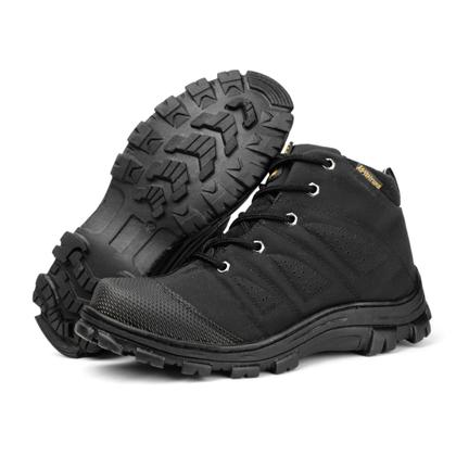 Imagem de Bota Masculina Coturno Adventure Reforçada Com Cadarço Top Lançamento NL141