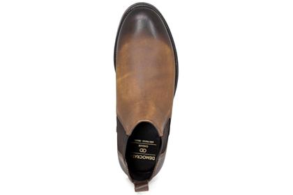 Imagem de Bota Masculina Democrata Garage Dust Chelsea Couro Confortável Elástico