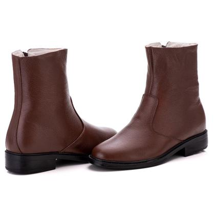 Imagem de Bota Masculina Em Couro Marrom Floter Comfort 6000 Marrom Floter-44