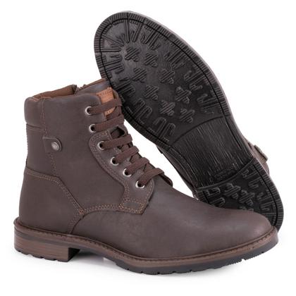 Imagem de Bota Masculina Pedshoes Couro Estilo e Conforto para o Dia a Dia