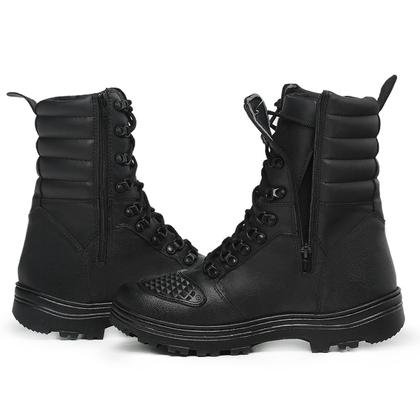 Imagem de Bota Militar Masculino Feminino Cano Alto TaticoCoturno