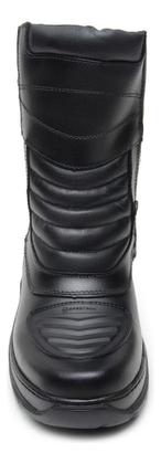 Imagem de Bota Militar Preto Couro Tatica Coturno Original C/ Ziper