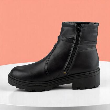 Imagem de Bota Mississipi Feminina Cano Curto Confortável Casual