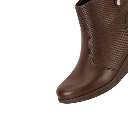 Imagem de Bota Modare Anabela Cano Curto Ziper