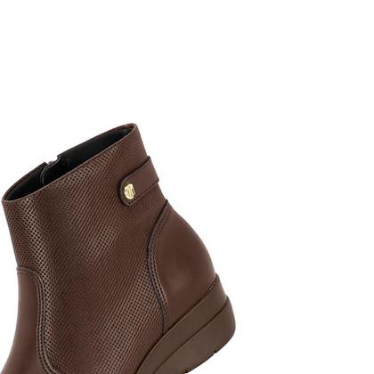 Imagem de Bota Modare Anabela Cano Curto Ziper