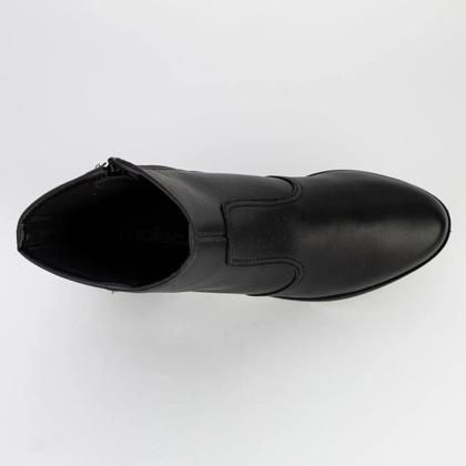 Imagem de Bota moleca feminina casual preta- ref. 5346.100 cano curto