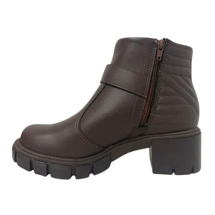 Imagem de Bota moleca fivela strass ref:5338.110 feminino