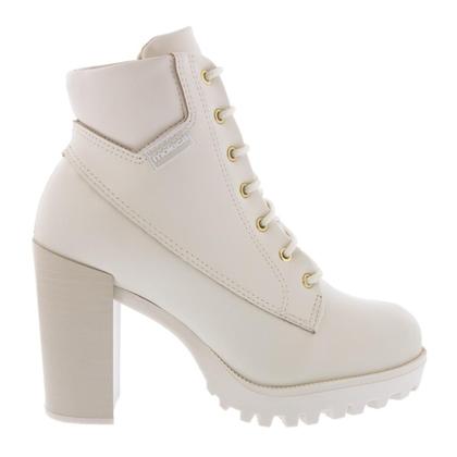 Imagem de Bota Moleca Salto Grosso Alta Cano Curto Tratotada 5325.119