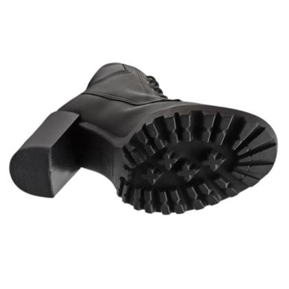 Imagem de Bota Moleca Salto Grosso Alta Cano Curto Tratotada 5325.119