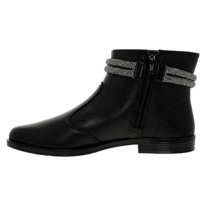 Imagem de Bota Moleca Strass De Cano Curto Ref 5333.104