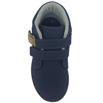 Imagem de Bota Molekinho Menino Infantil Enfeite de Urso Casual