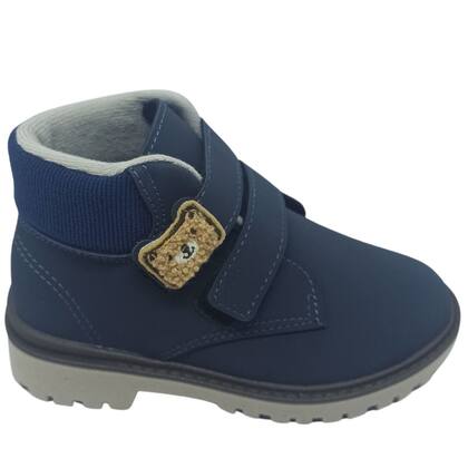 Imagem de Bota Molekinho Menino Infantil Enfeite de Urso Casual