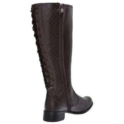 Imagem de Bota Montaria Autem Originals com Zíper Lateral e Ajuste com Amarração Traseira