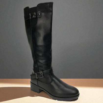 Imagem de Bota Mooncity Cano Alto Montaria Casual Feminina