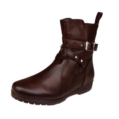 Imagem de Bota Mooncity Feminina Cano Curto Original Ref 71126 Confort