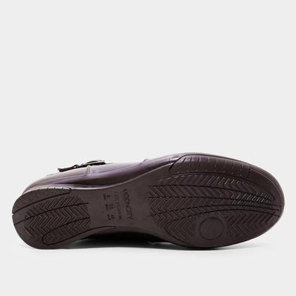 Imagem de Bota Mooncity Fivela Lateral Cano Médio Feminina
