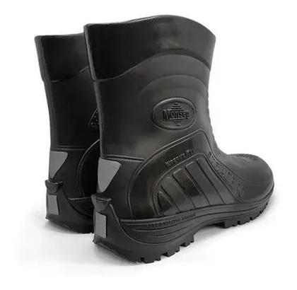 Imagem de Bota Moto Stradeiro PVC Impermeável Monseg