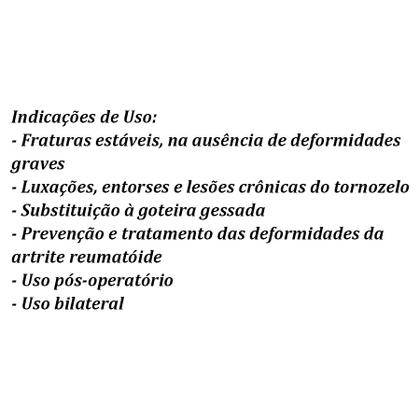 Imagem de Bota Ortopédica Imobilizadora Curta Bilateral TIMA