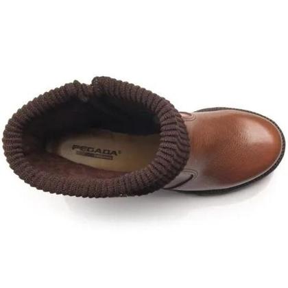 Imagem de Bota Pegada Feminina Preto e Terracota Ref:281328